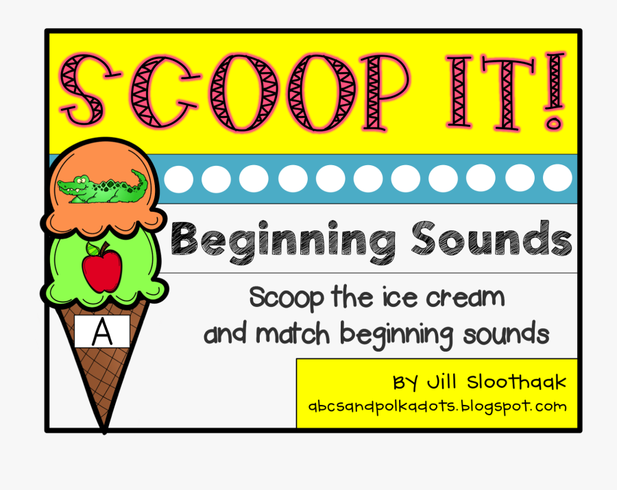 Scoops Beginning Sound O, Transparent Clipart