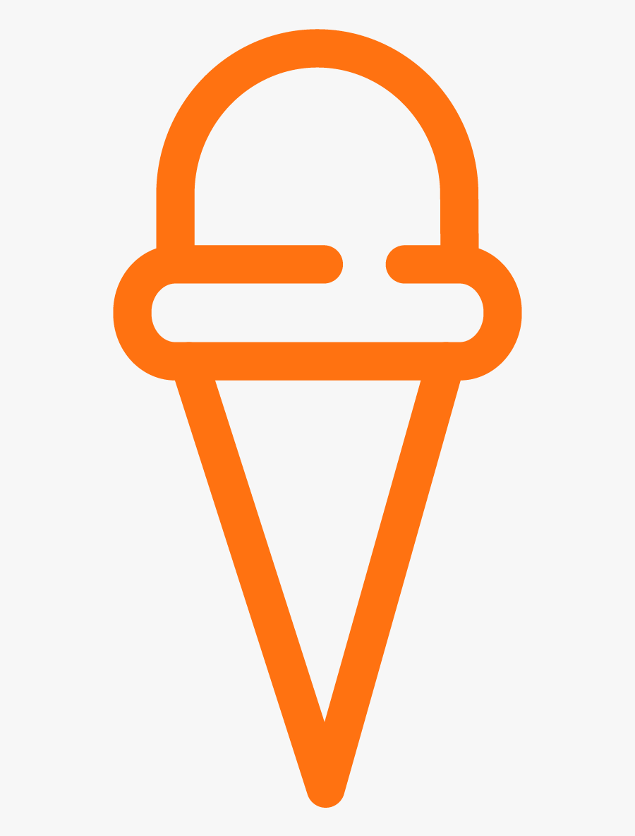 Ice Cream - Sign, Transparent Clipart