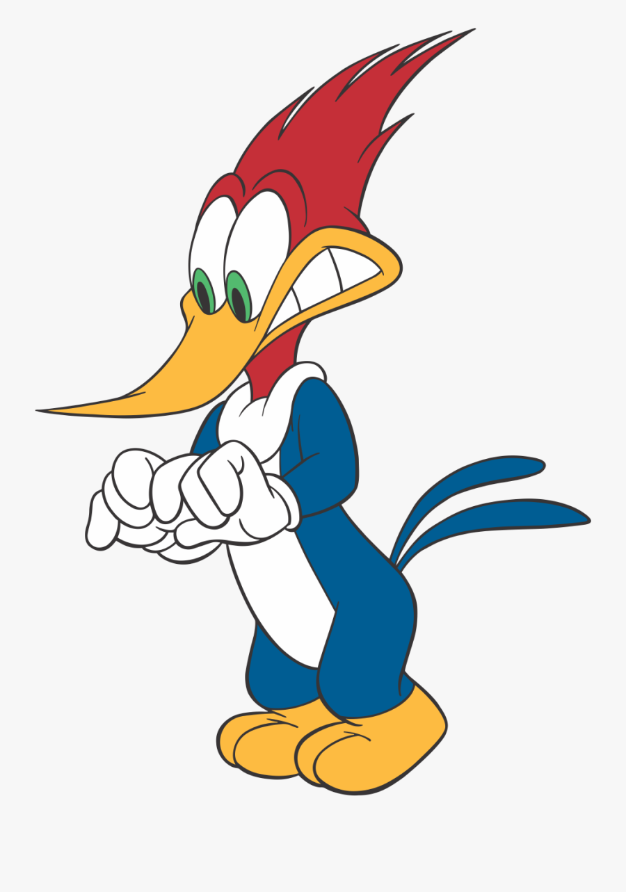 Woody Woodpecker Characters, Woody Woodpecker Cartoon - Woody Woodpecker Png, Transparent Clipart