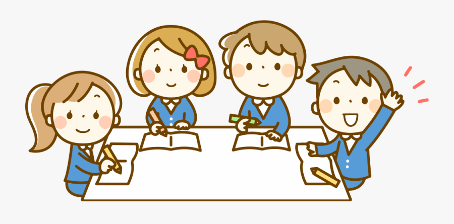 Transparent Student Raising Hand In Class Clipart - Clipart Images Of Students, Transparent Clipart