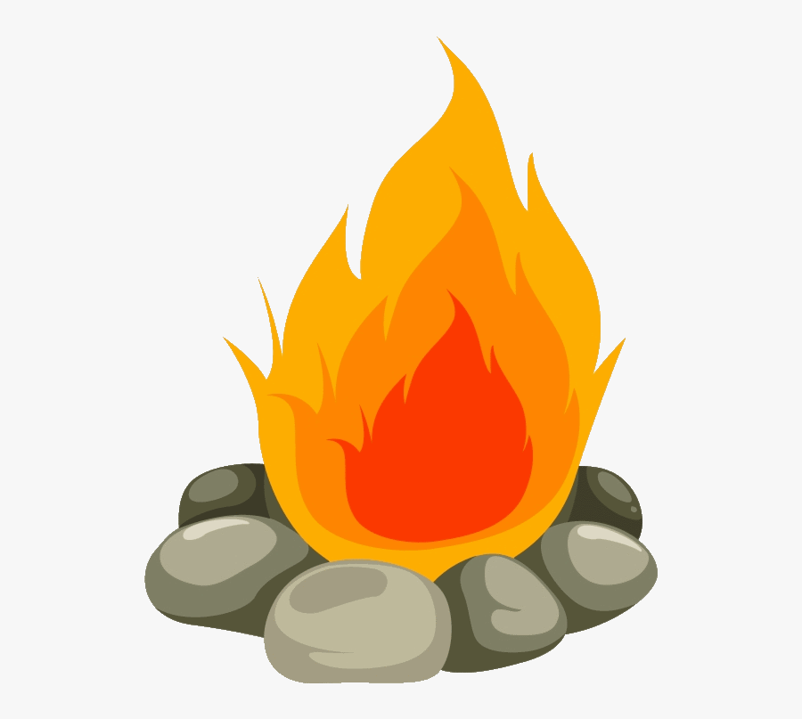 Campfire Drawing Clip Art - Camp Fire Png, Transparent Clipart