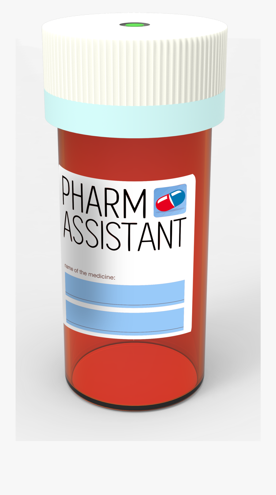 Transparent Pill Bottle Png, Transparent Clipart