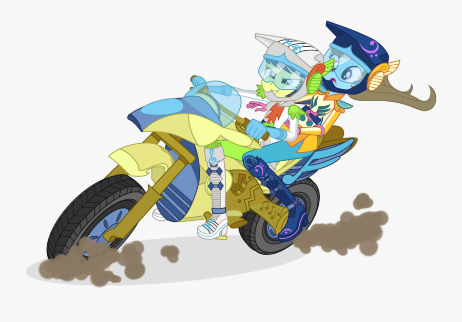 My Little Pony Equestria Girl Motocroos - My Little Pony Equestria Girl Motocross, Transparent Clipart