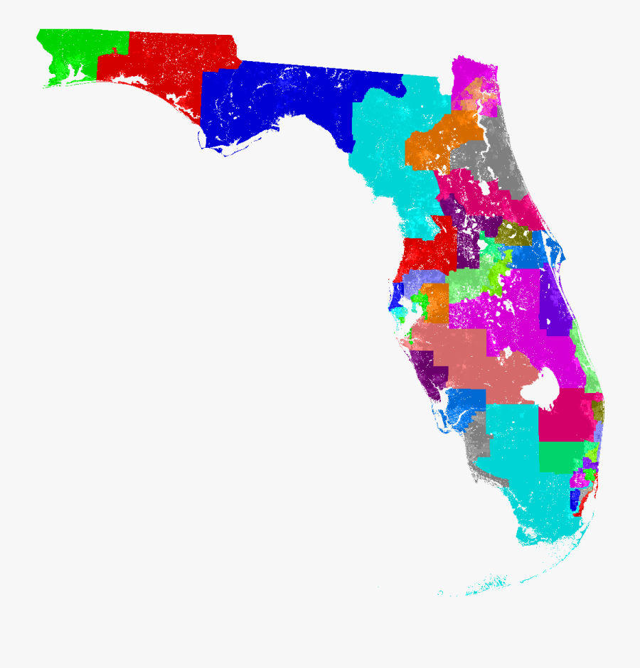 Larger Florida Senate Map - Alternate History Election Map , Free ...