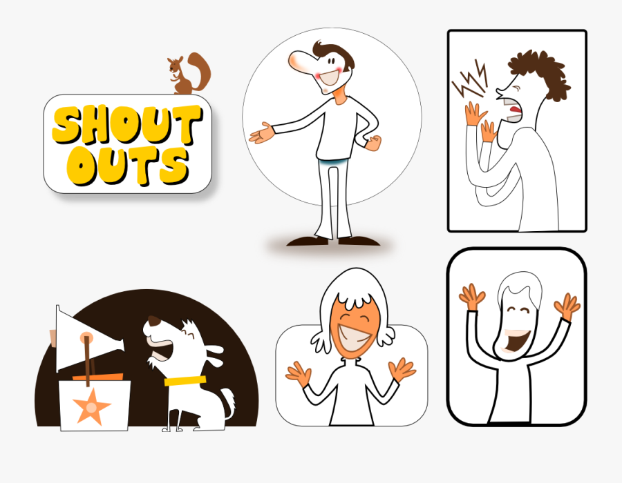 Shout Out Clip Art , Free Transparent Clipart - ClipartKey