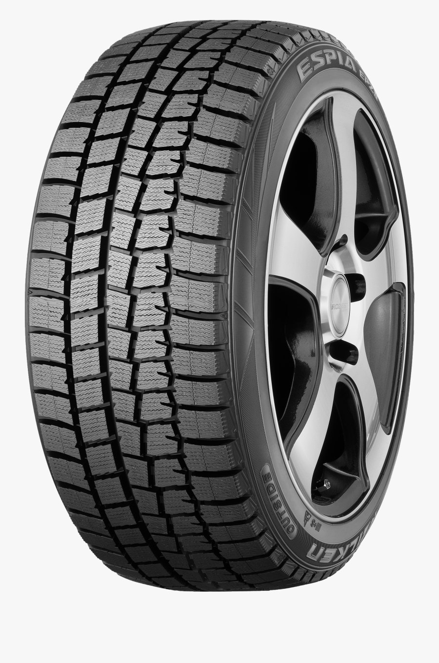 Transparent Tire Clipart Png - Falken Espia 195 65 15, Transparent Clipart