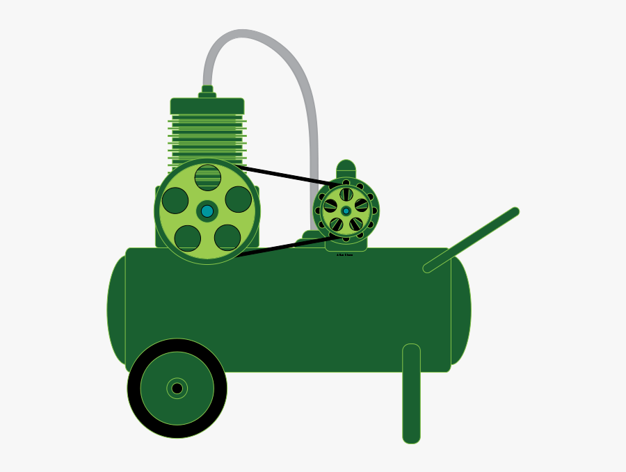 Vehicle,green,grass - Compressor Clipart, Transparent Clipart