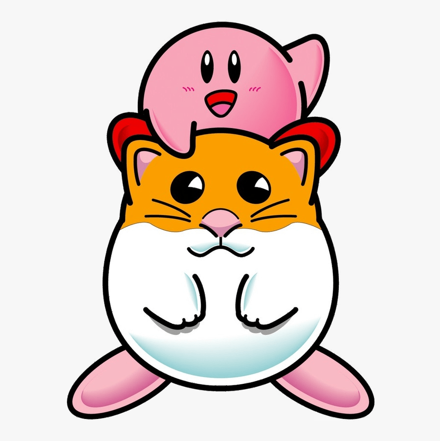 Kirby Sitting On Rick"s Shoulders - Rick Kirby Dreamland 2, Transparent Clipart