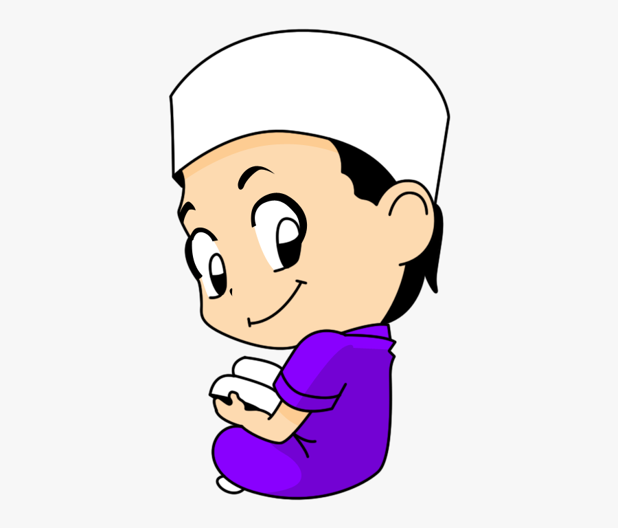Muslim Little Solihin Pinterest - Cute Muslim Boy Cartoon, Transparent Clipart