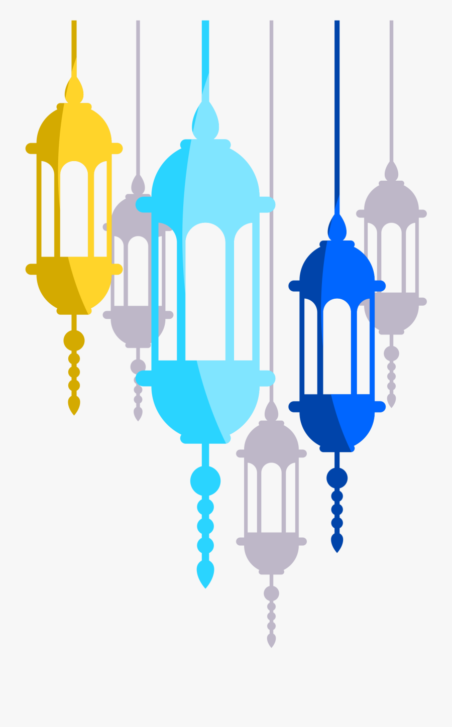 Quran Invitation Lantern Islam Wedding Free Frame Clipart - Lantern Islamic Icon, Transparent Clipart