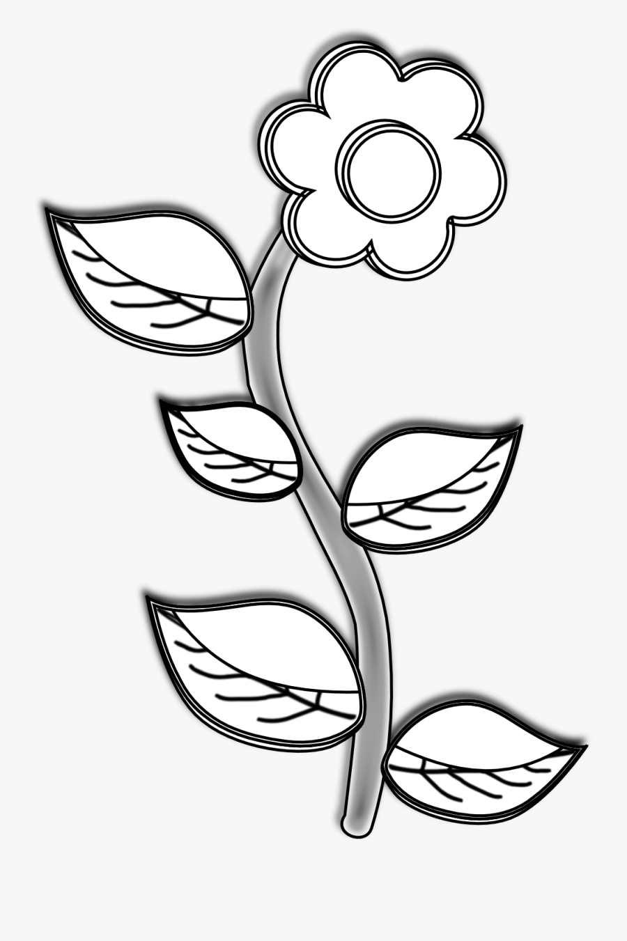 Drawings Ideas Rose Outline, Transparent Clipart