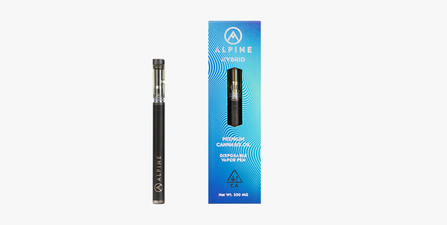 Clip Art Alpine Live Resin Vapor - Alpine Disposable Vape Pen, Transparent Clipart