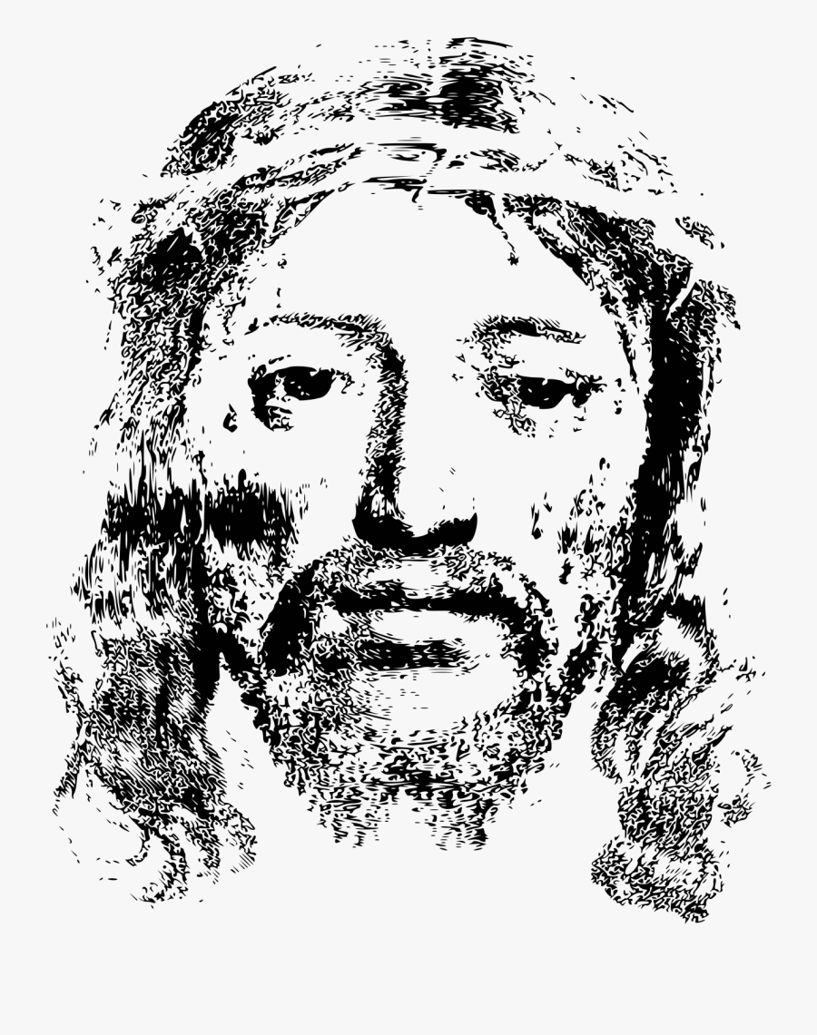Sudarium Of Saint Veronica - Face Of Christ Png, Transparent Clipart