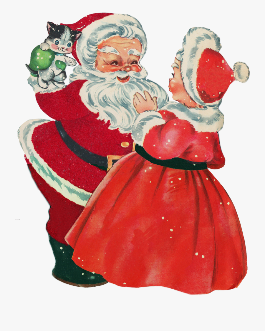 Transparent Mrs Claus Png Mrs Santa Claus Vintage Free