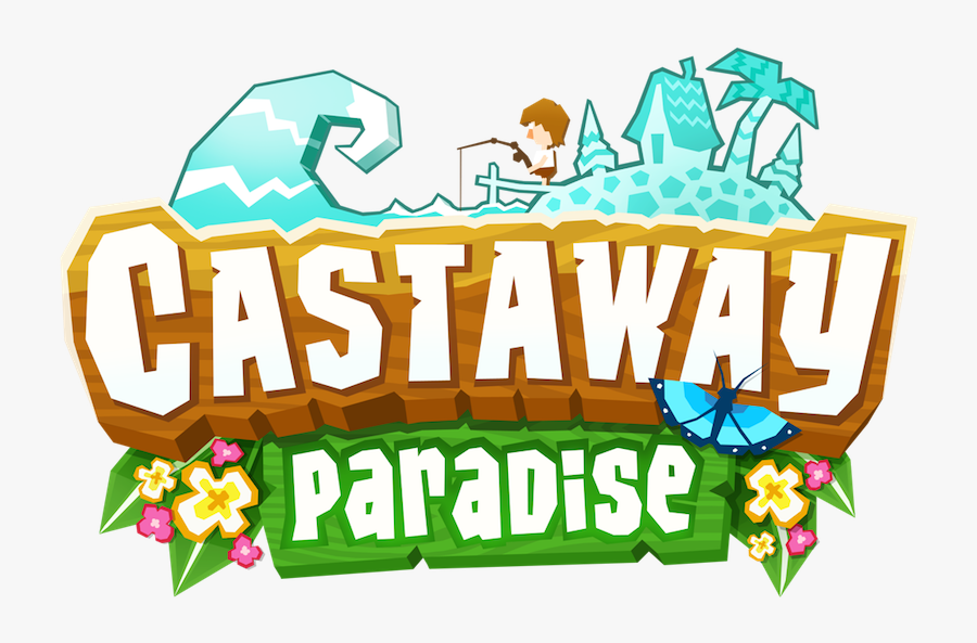 Castaway Paradise Logo Logo Game - Castaway Paradise, Transparent Clipart