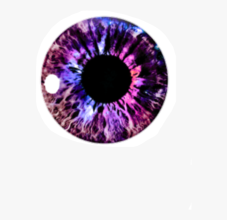 #png #eye #eyelashes #eyeremix #eyemakeup #eyescolor - Purple Eye Color Png, Transparent Clipart