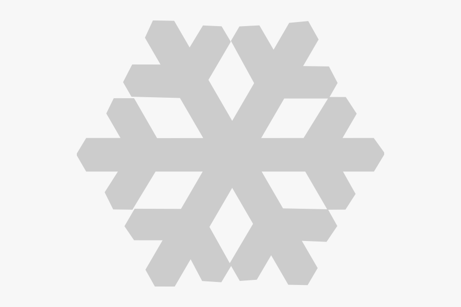 Snowflake Grey Clip Art At Clker - Snowflake Clip Art, Transparent Clipart