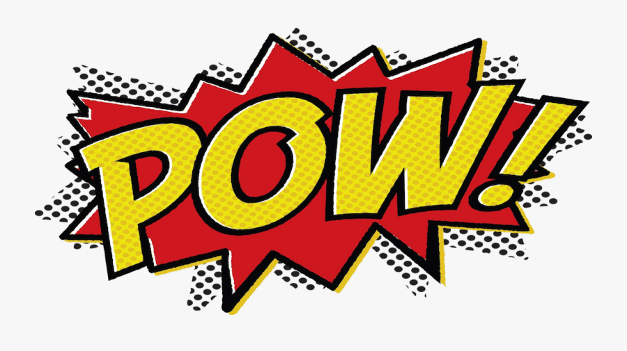 The Superhero Verse Chris - Pow Png, Transparent Clipart