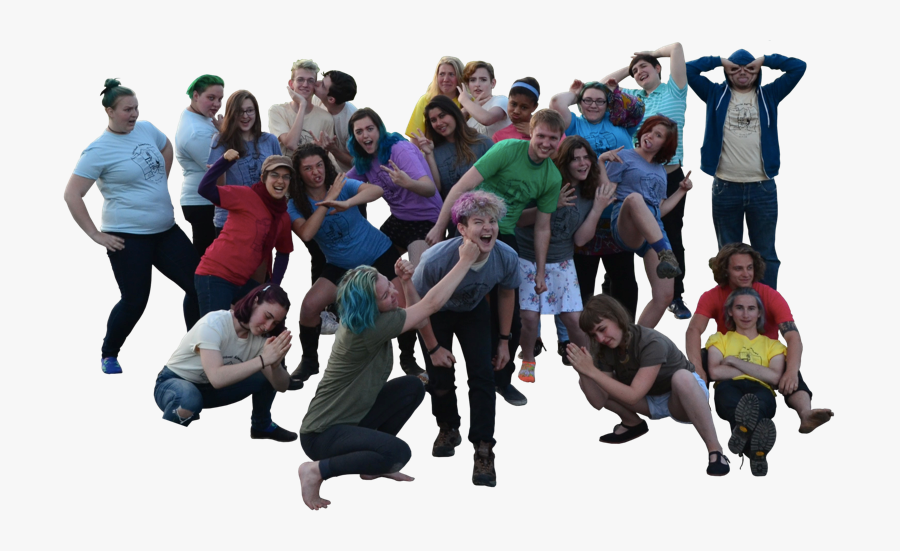 Adolescence Young Adult Youth - Transparent Background Group Of People Png, Transparent Clipart