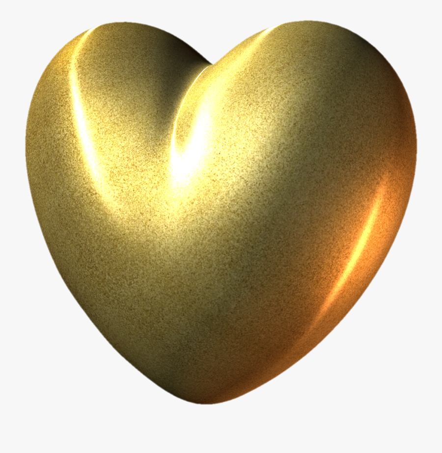 Gold Heart Gif Png, Transparent Clipart