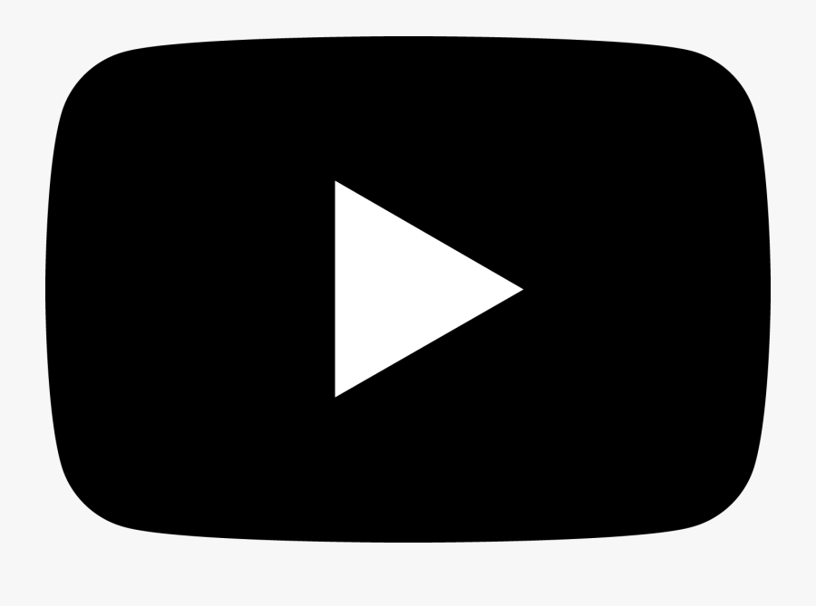 Play Icons Button Youtube Computer Logo Clipart - Black Youtube Logo Png, Transparent Clipart