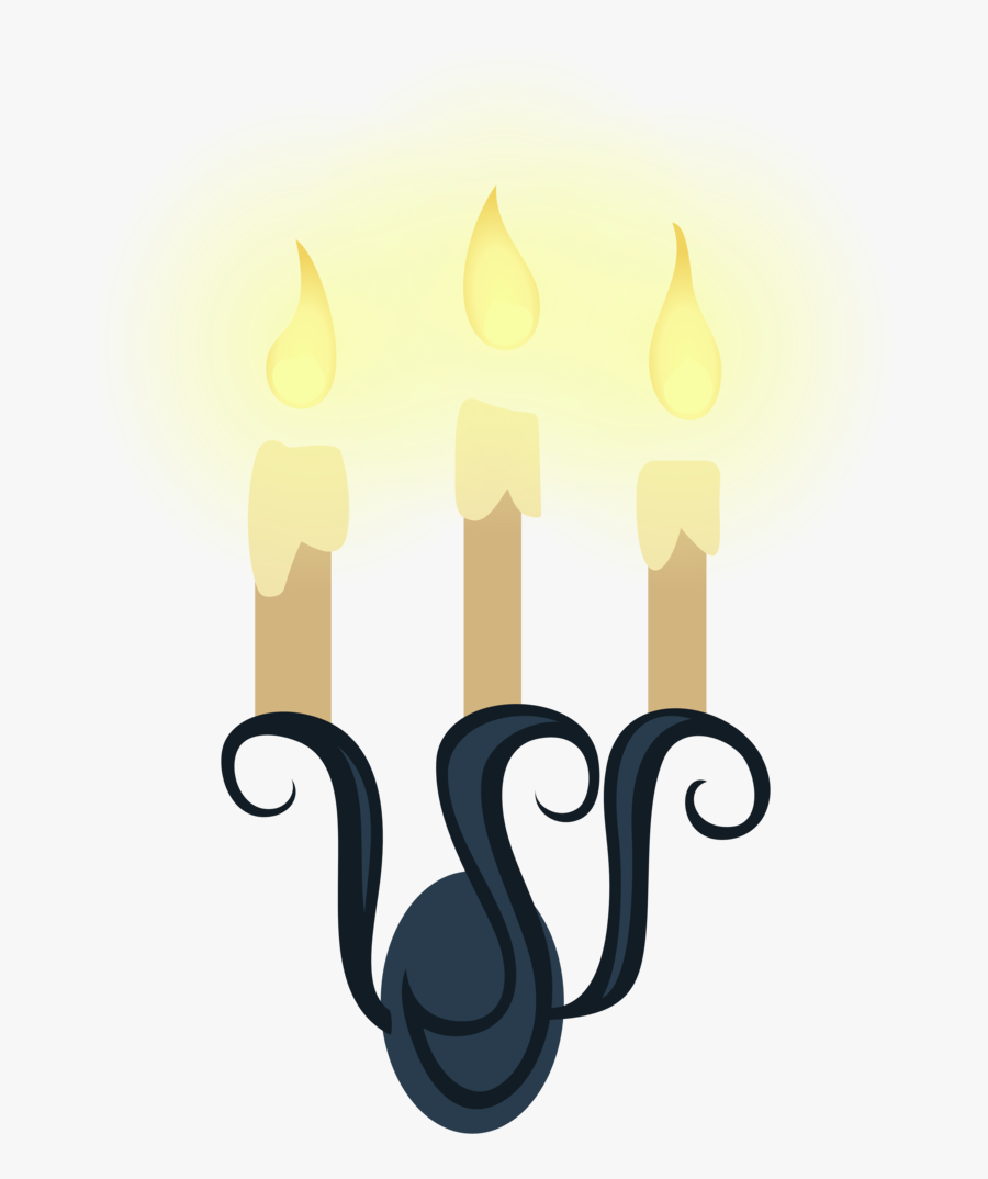 Artist Zutheskunk Traces Candle Holder Fire - Mlp Candles, Transparent Clipart