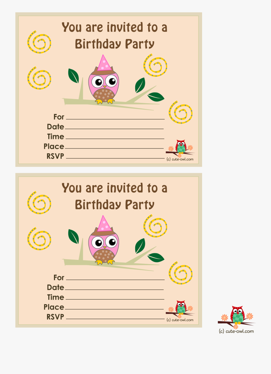 11th Birthday Ideas For Invitation Cards Girl, Transparent Clipart