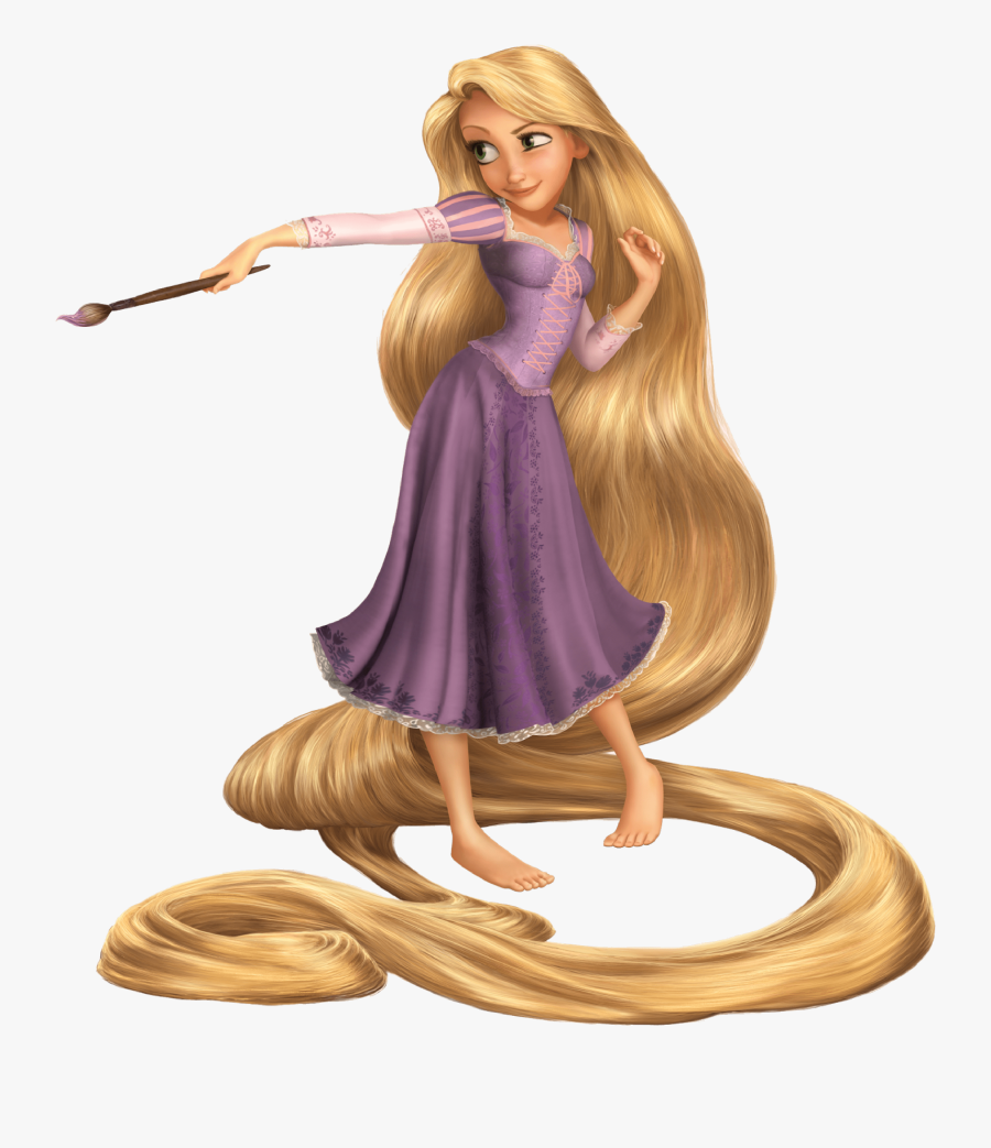 The Video Game Disney Princess Clip Art - Rapunzel Disney, Transparent Clipart