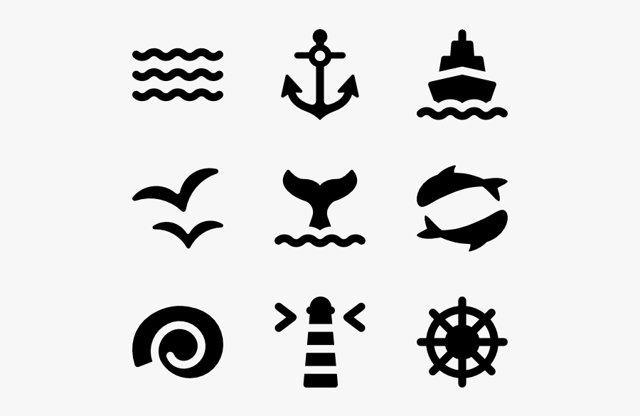 Anchor Vector - Sail Icon, Transparent Clipart