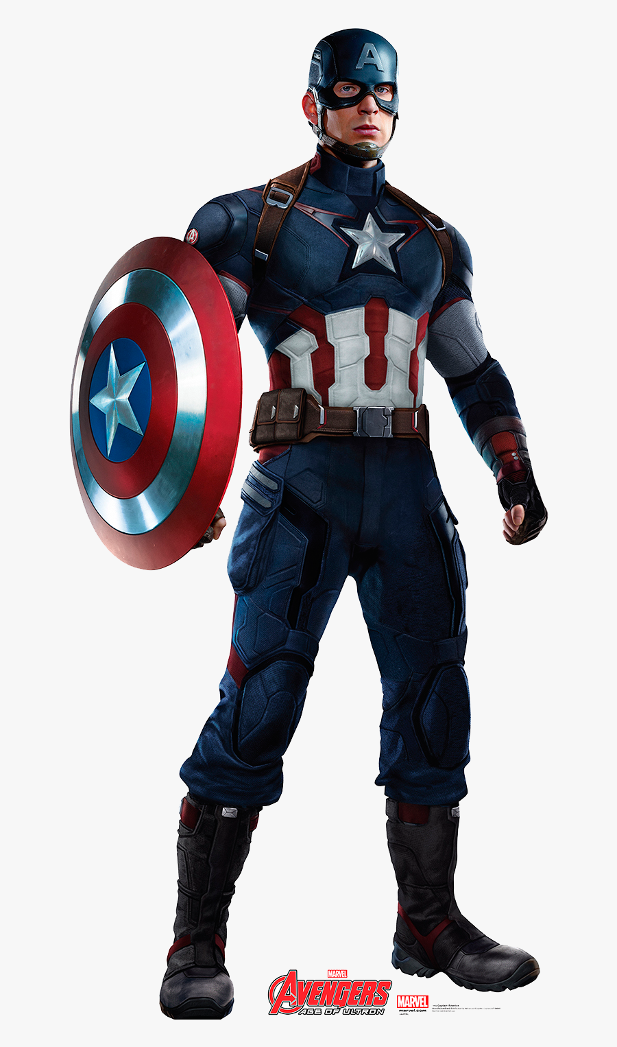 America Clint Avengers - Captain America Full Body, Transparent Clipart