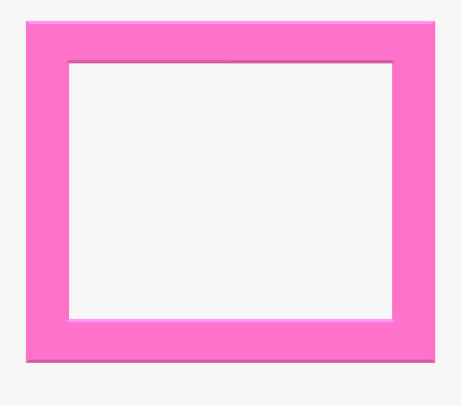 Square Frame Clipart Png - Lilac, Transparent Clipart