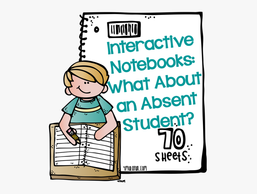 Notebook Clipart Interactive Notebook - Cartoon, Transparent Clipart