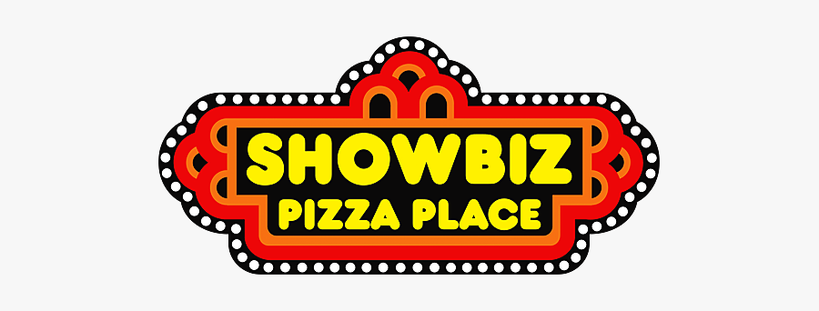 Showbiz Pizza Place Logo, Transparent Clipart