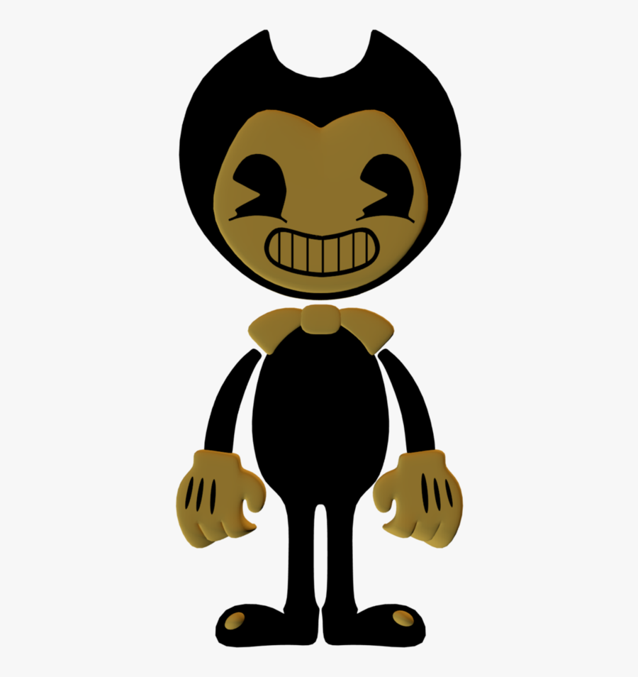 Bendy Model By Fazbearanimator-db0cqyh - Bendy And The Ink Machine Png, Transparent Clipart