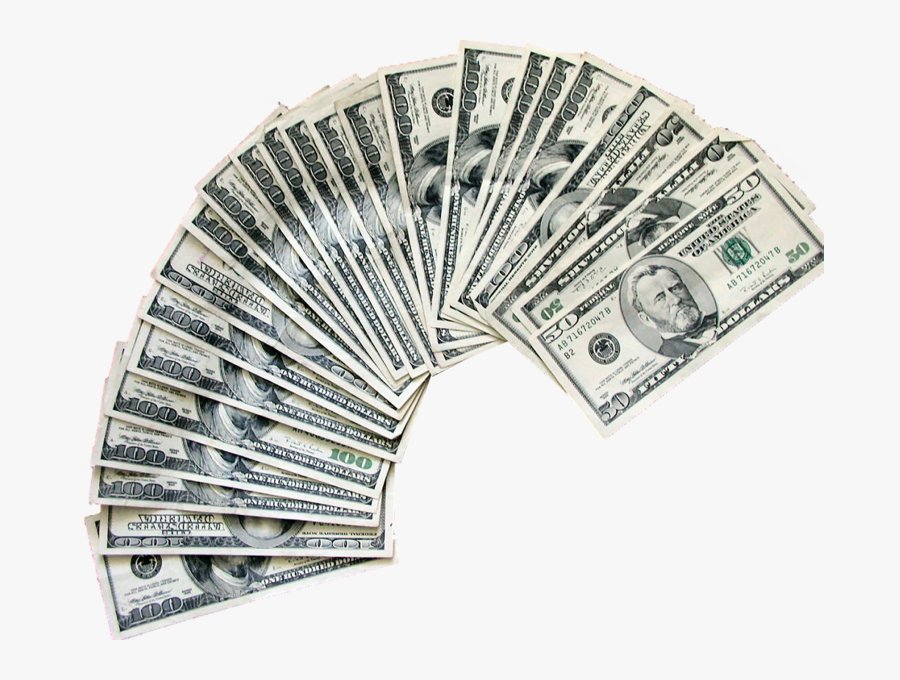 Transparent Cash Money Png - Money Fan Png, Transparent Clipart