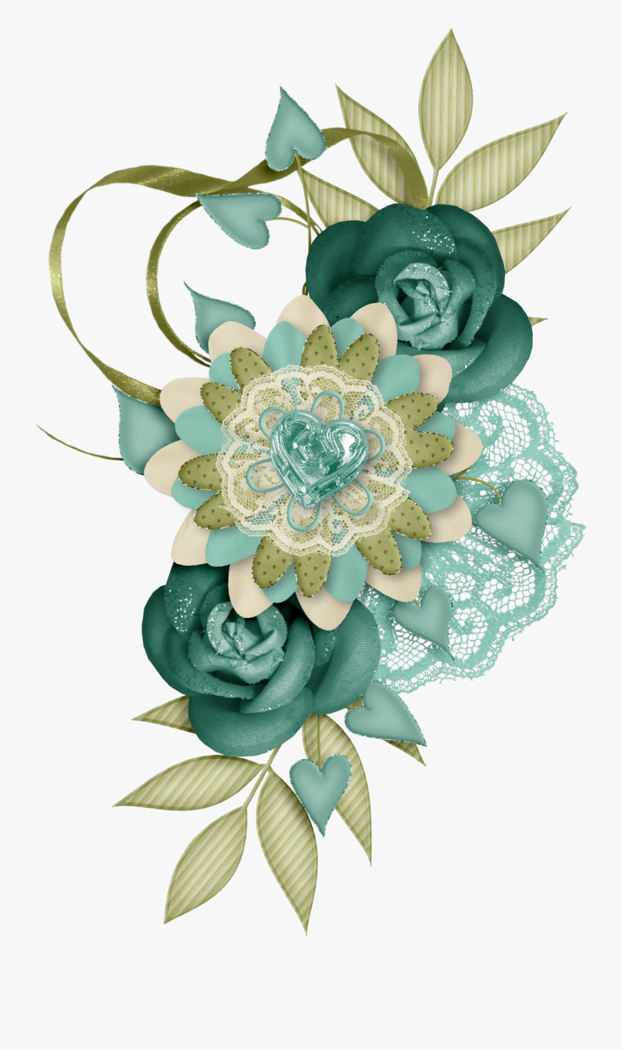 B *✿* De Sweet Pea Designs - Artificial Flower, Transparent Clipart