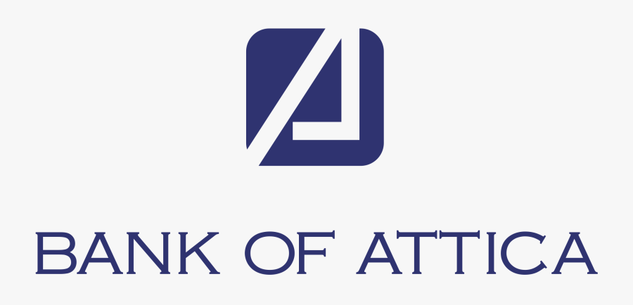 Bank Of Attica Logo Png Transparent - Bank, Transparent Clipart