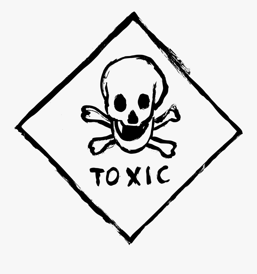 Toxic Sign Png, Transparent Clipart