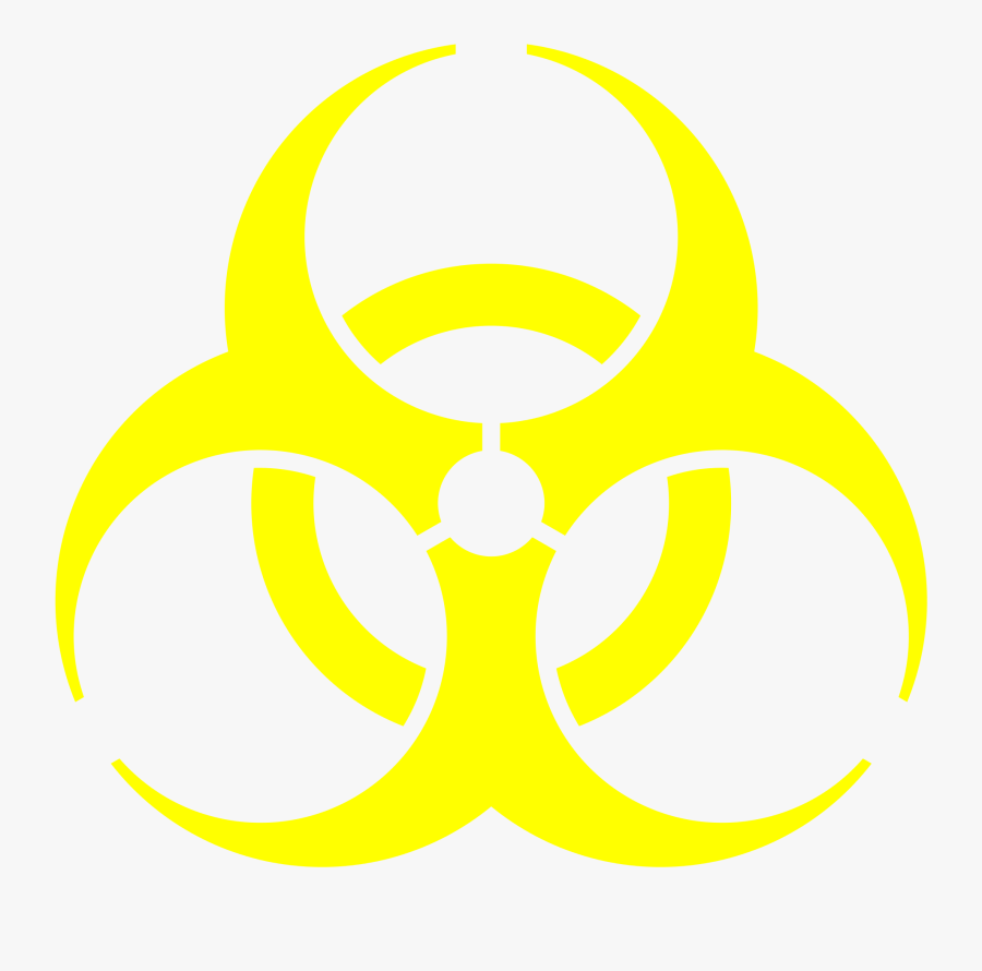 Biohazard Png - Biohazard Logo Yellow Png, Transparent Clipart