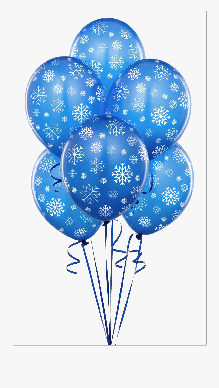 Blue Flower Bouquet Balloon Birthday Party Clipart - Blue Balloon For Birthday, Transparent Clipart
