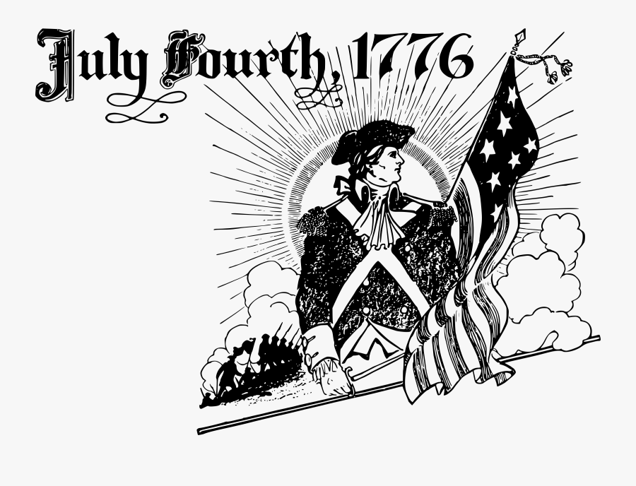 Independence Day Clipart Small - July 4th 1776 Clip Art, Transparent Clipart