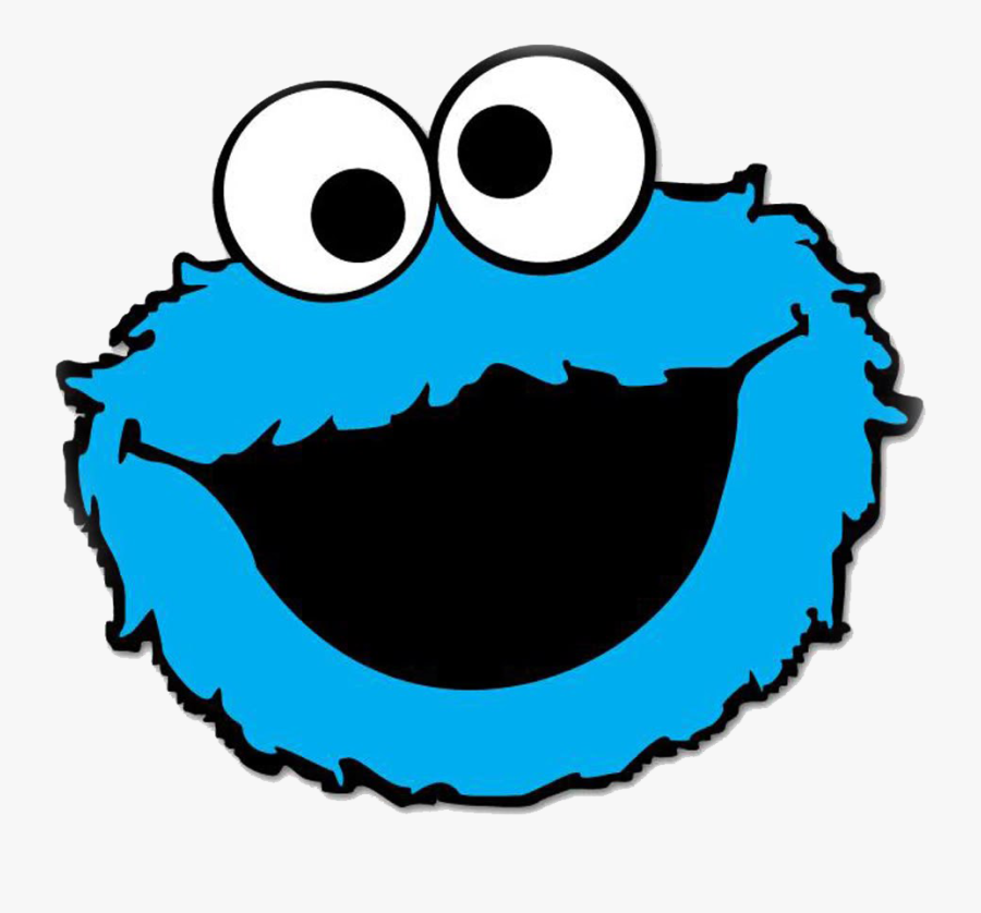 Cookie Monster Clip Art Free Clipart Images Transparent - Sesame Street Cookie Monster Face, Transparent Clipart