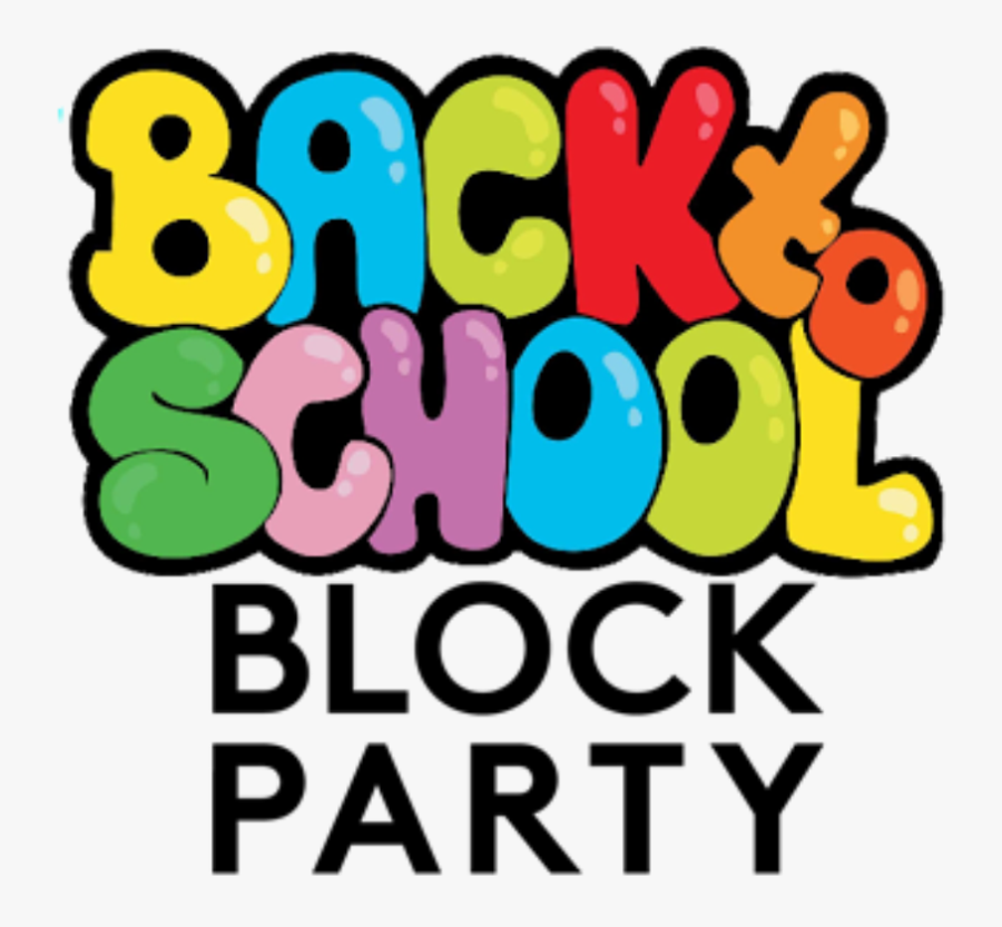 Graphics For Fall Block Party Graphics - Back To School Block Party Clip Art, Transparent Clipart