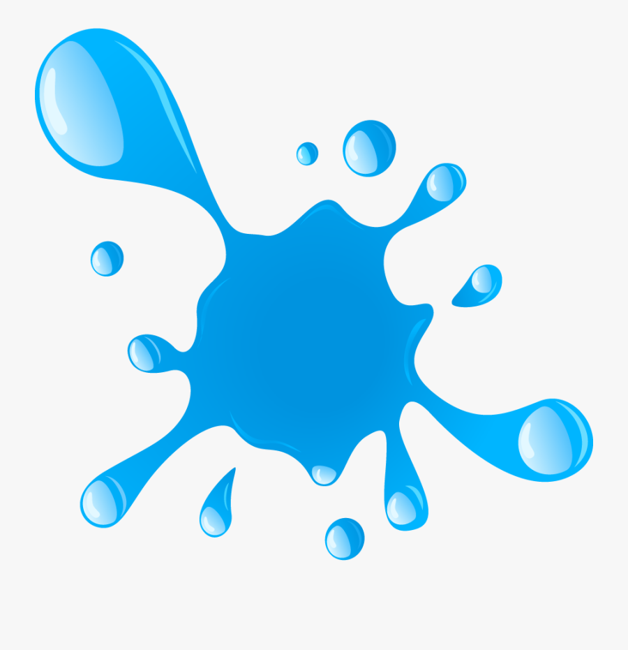 Blue Slime Clipart, Transparent Clipart