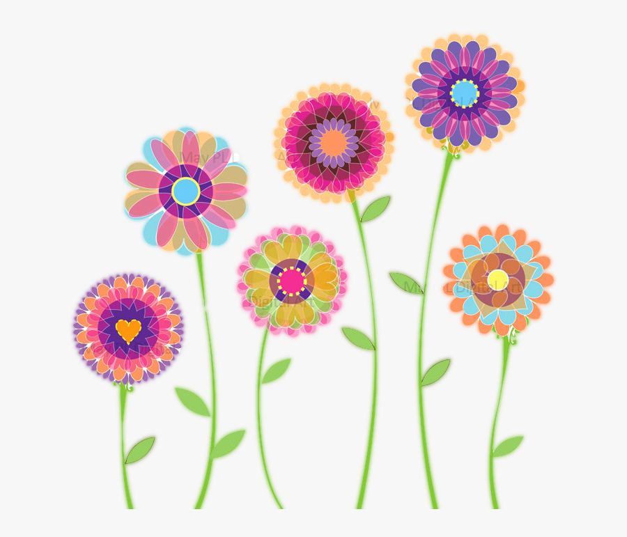 Spring Flowers Clipart, Transparent Clipart