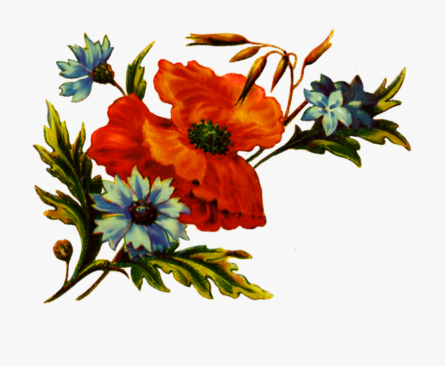 Floral Clipart For Decoration - Vintage Tarjetas De Presentacion, Transparent Clipart