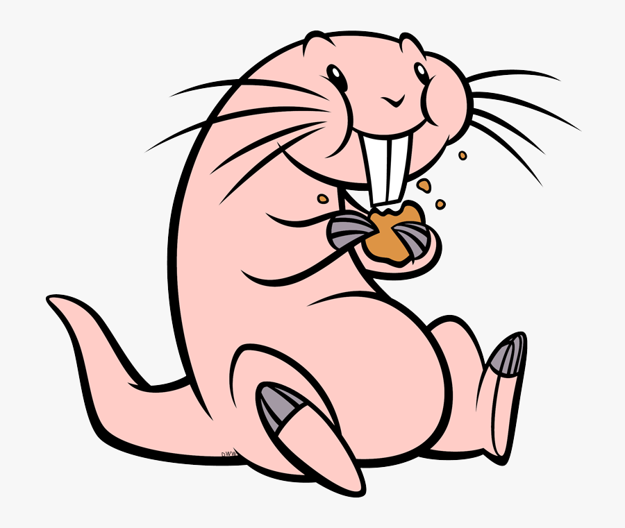 Rufus Eating A Cookie - Rufus Kim Possible Eating, Transparent Clipart