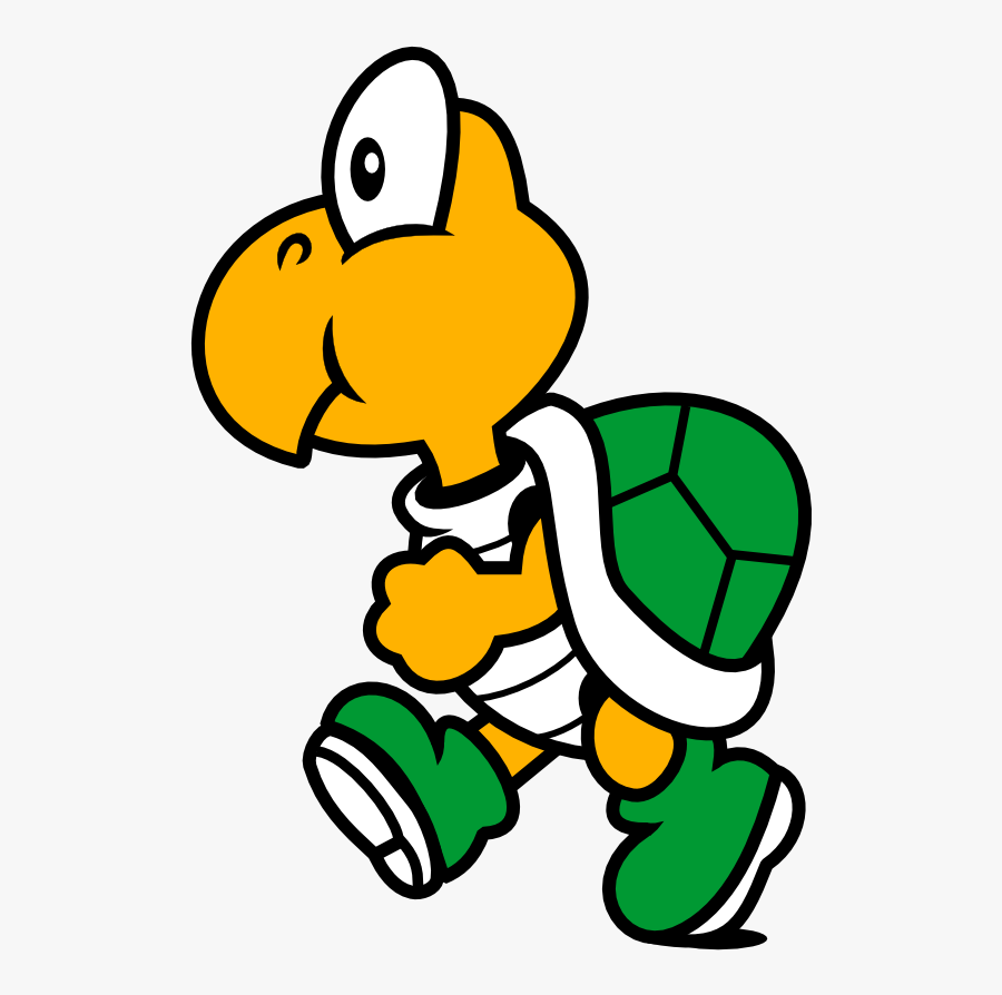 Super Mario Turtle Clipart - Koopa Troopa 2d , Free Transparent Clipart ...