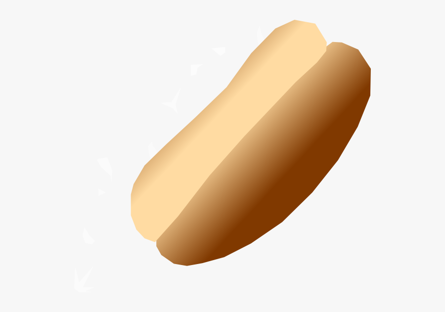 Clip Art Free Bun Clip Art At Clker Com Vector - Hot Dog Bun Cartoon ...