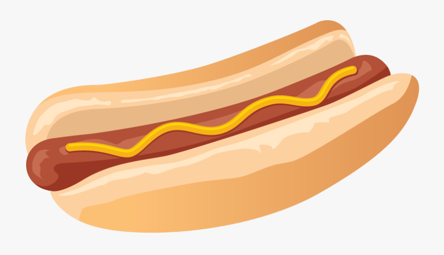 Hot Dog Eating Contest %%sep%% Brockport - Clipart Transparent Background Hot Dog, Transparent Clipart
